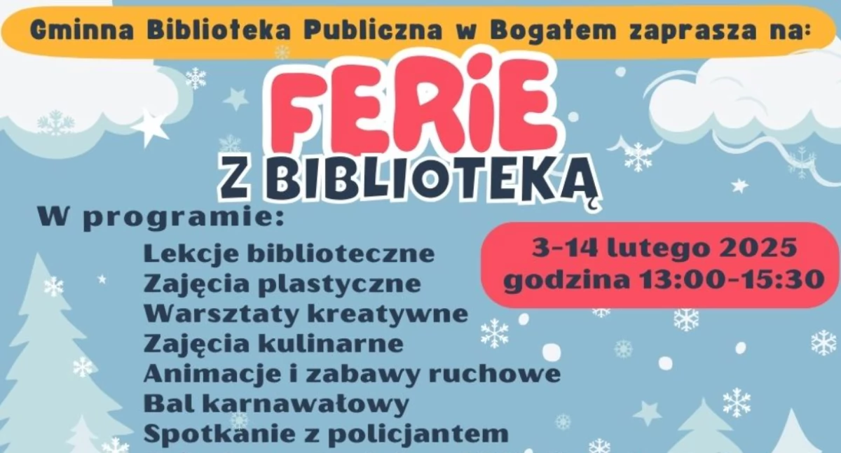 Ferie z Biblioteką w Bogatem