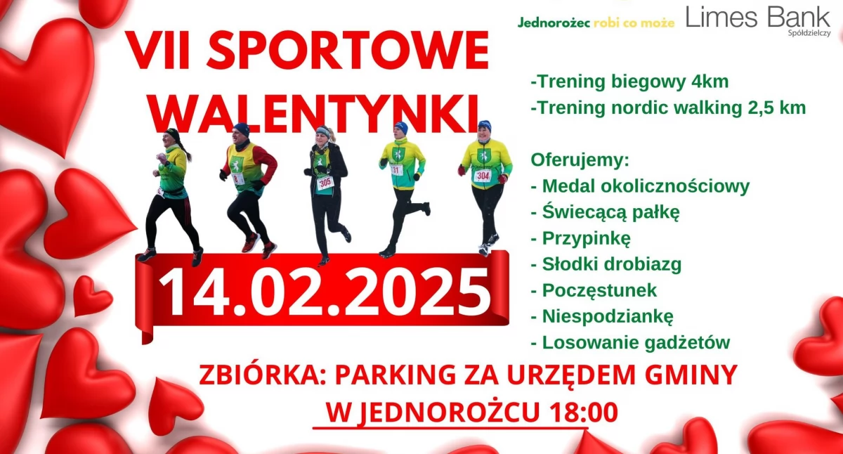 VII Sportowe Walentynki w Jednorożcu