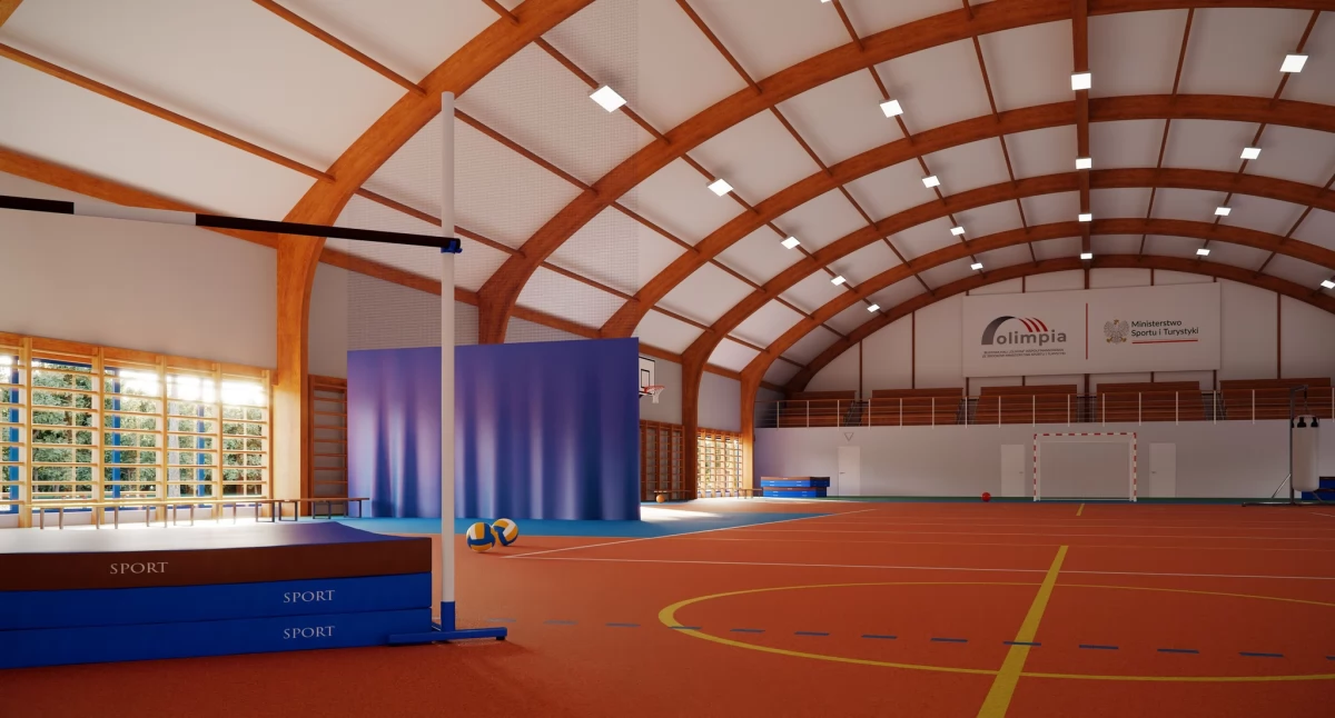 Budowa hali sportowej typu Olimpia w Parciakach ruszy już w tym roku