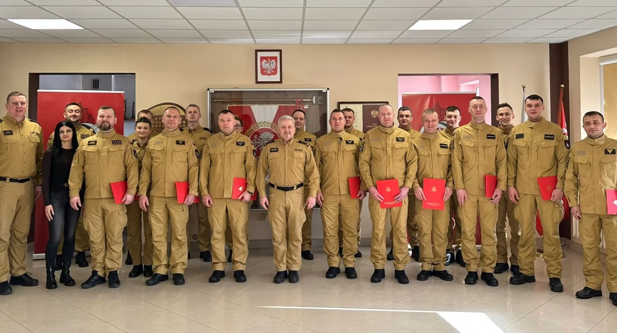 Awanse w Komendzie Powiatowej Państwowej Straży Pożarnej w Przasnyszu