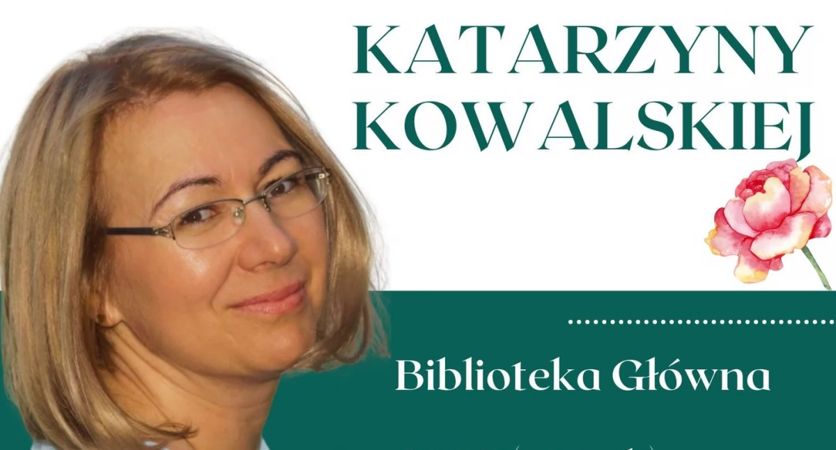 Spotkanie poetyckie z Katarzyną Kowalską