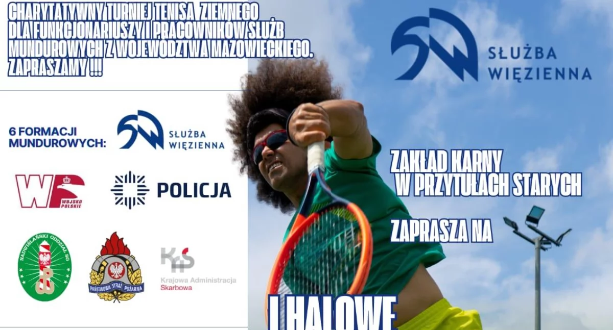Charytatywne Mistrzostwa Tenisa Ziemnego służb mundurowych