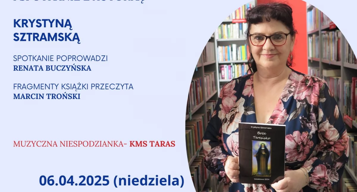 Spotkanie z Krystyną Sztramską autorką książki 