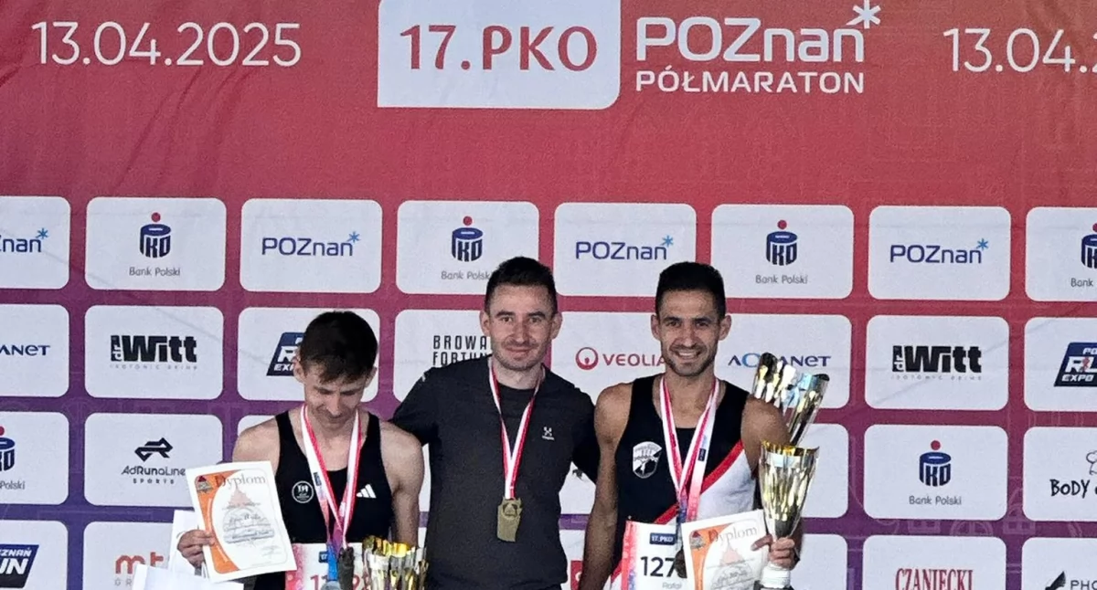 III miejsce dla mł. kpt. Rafała Smolińskiego w Mistrzostwach Polski Państwowej Straży Pożarnej w Półmaratonie!