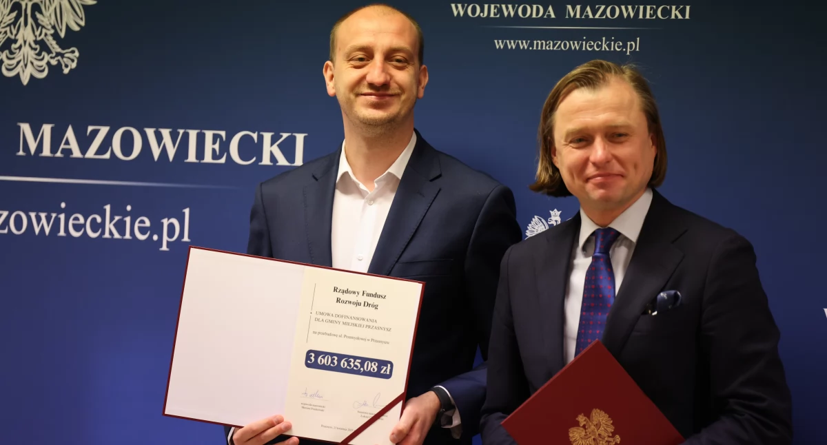 Ponad 3,6 mln zł na przebudowę ul. Przemysłowej w Przasnyszu