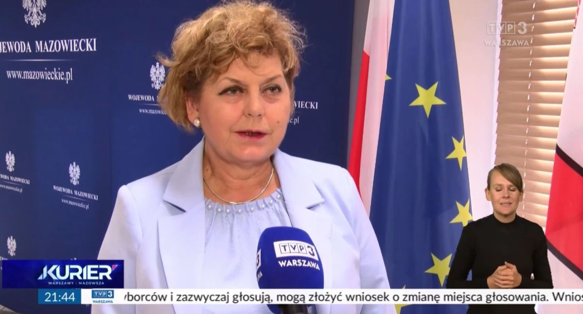 Kurier Warszawy i Mazowsza o podpisaniu umowy na remont drogi Dobrzankowo – Leszno