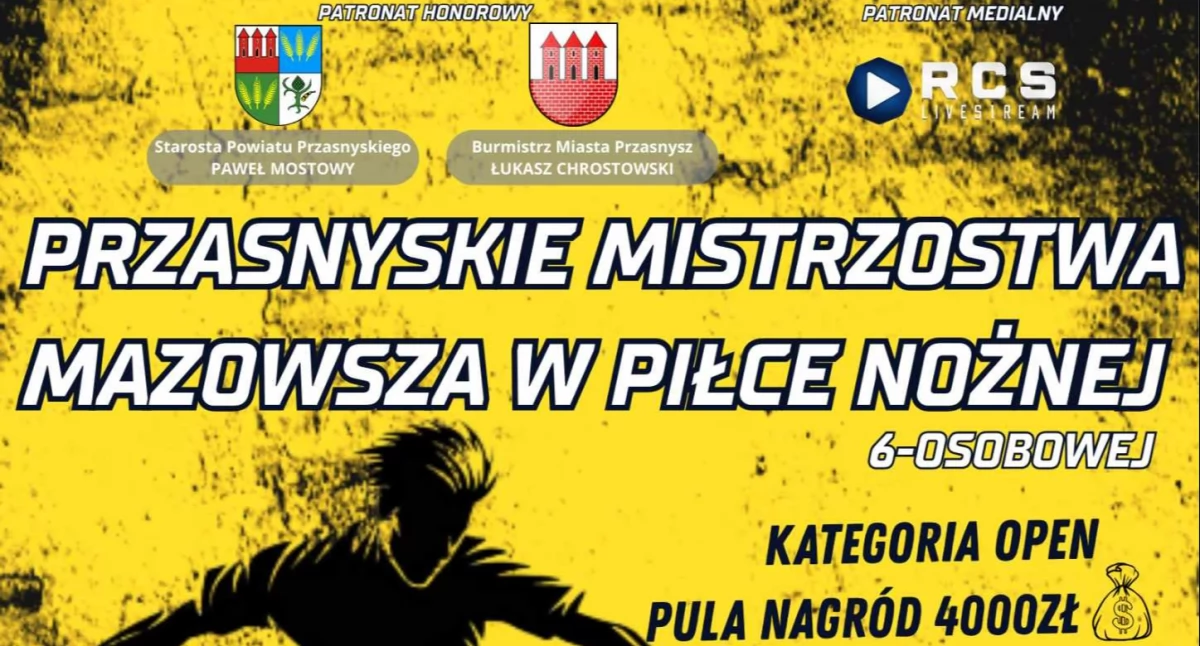 Przasnyskie mistrzostwa Mazowsza w piłce nożnej
