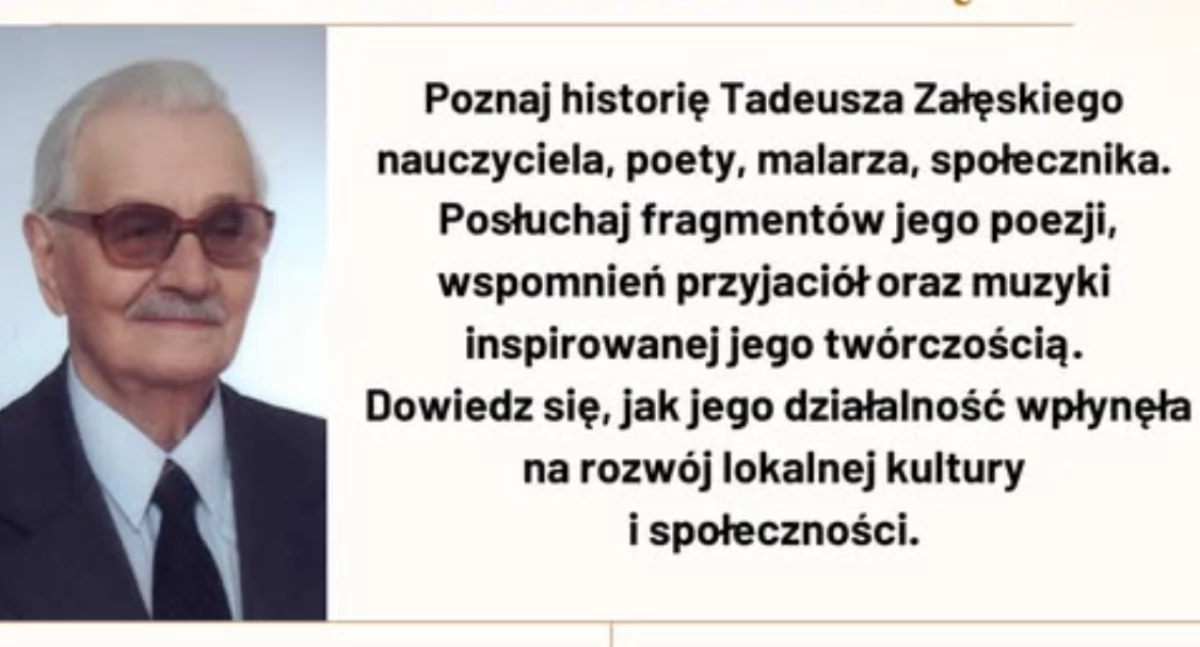 Wspomnienie o Tadeuszu Załęskim w Krasnem
