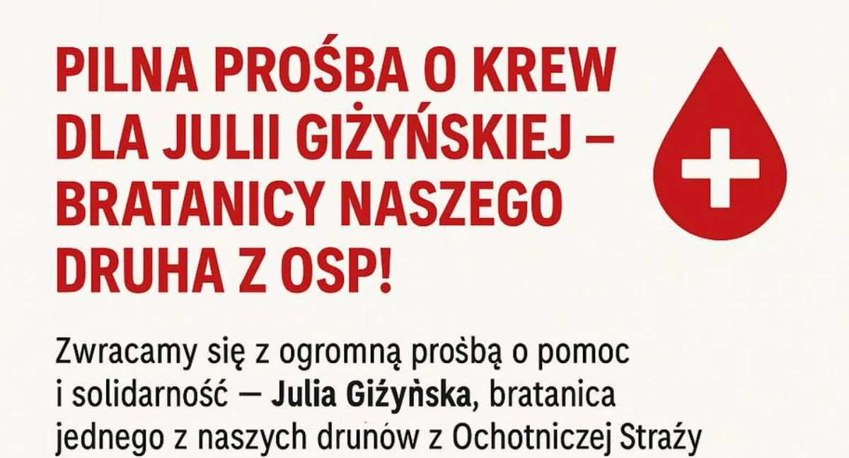 Pomóżmy razem – każda kropla ma znaczenie!