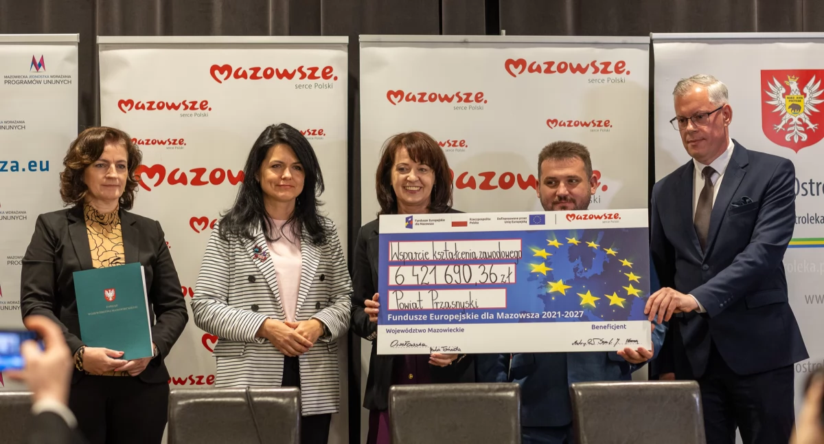 Nowoczesne pracownie dla szkolnictwa zawodowego w powiecie przasnyskim