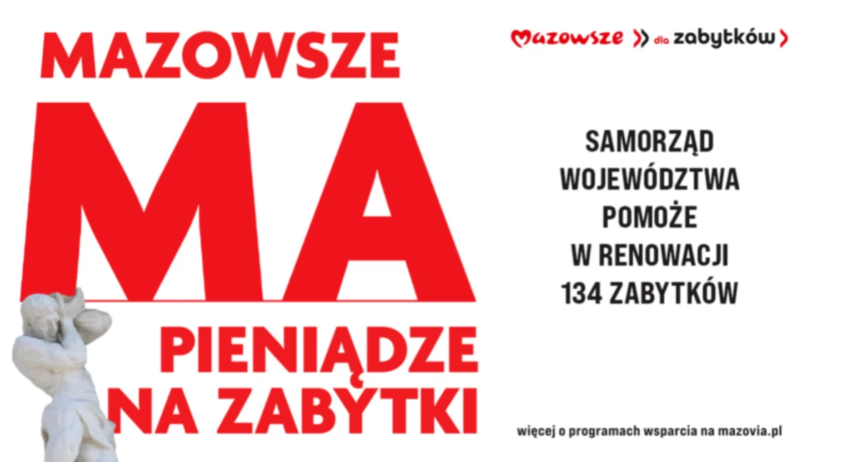 Sejmik Mazowsza wspiera odnowę zabytków w powiecie przasnyskim