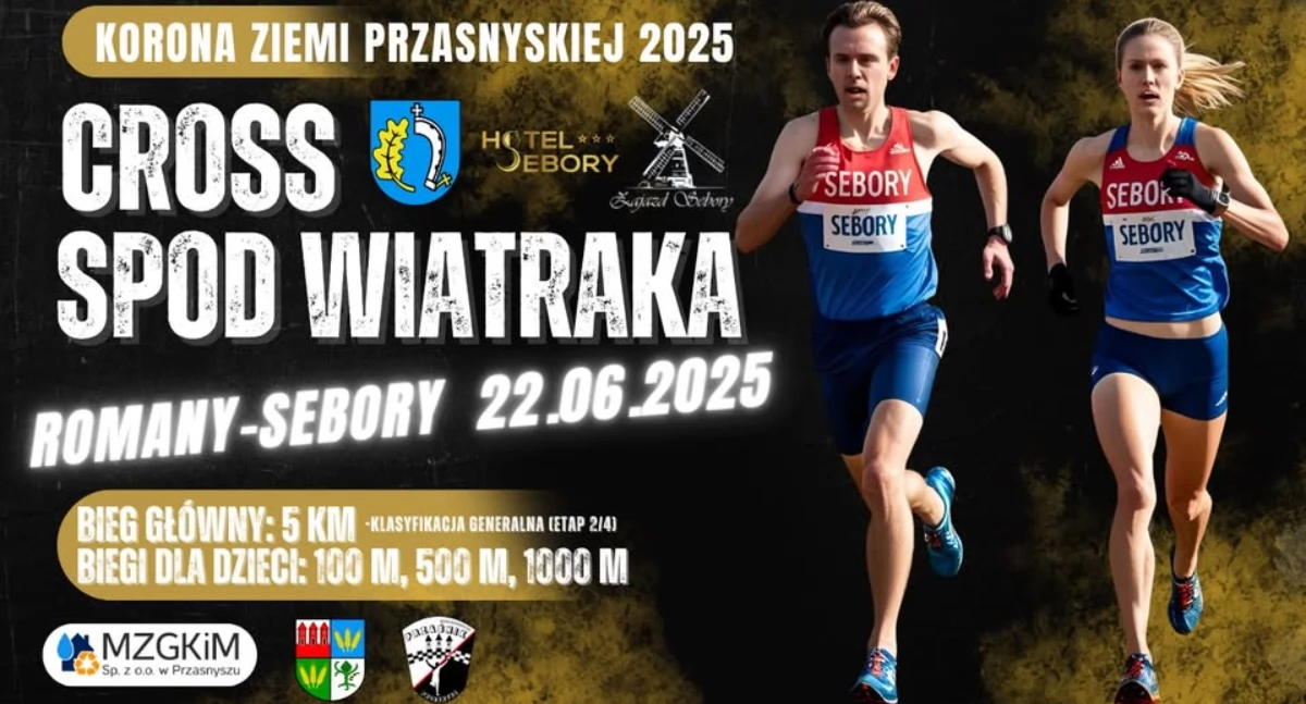 Korona Ziemi Przasnyskiej 2025. Cross Spod Wiatraka