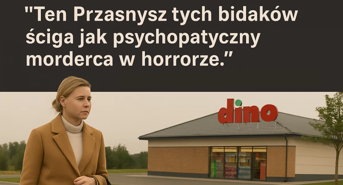 Pani Patrycja kontra Dino – internetowa burza z Przasnyszem w tle