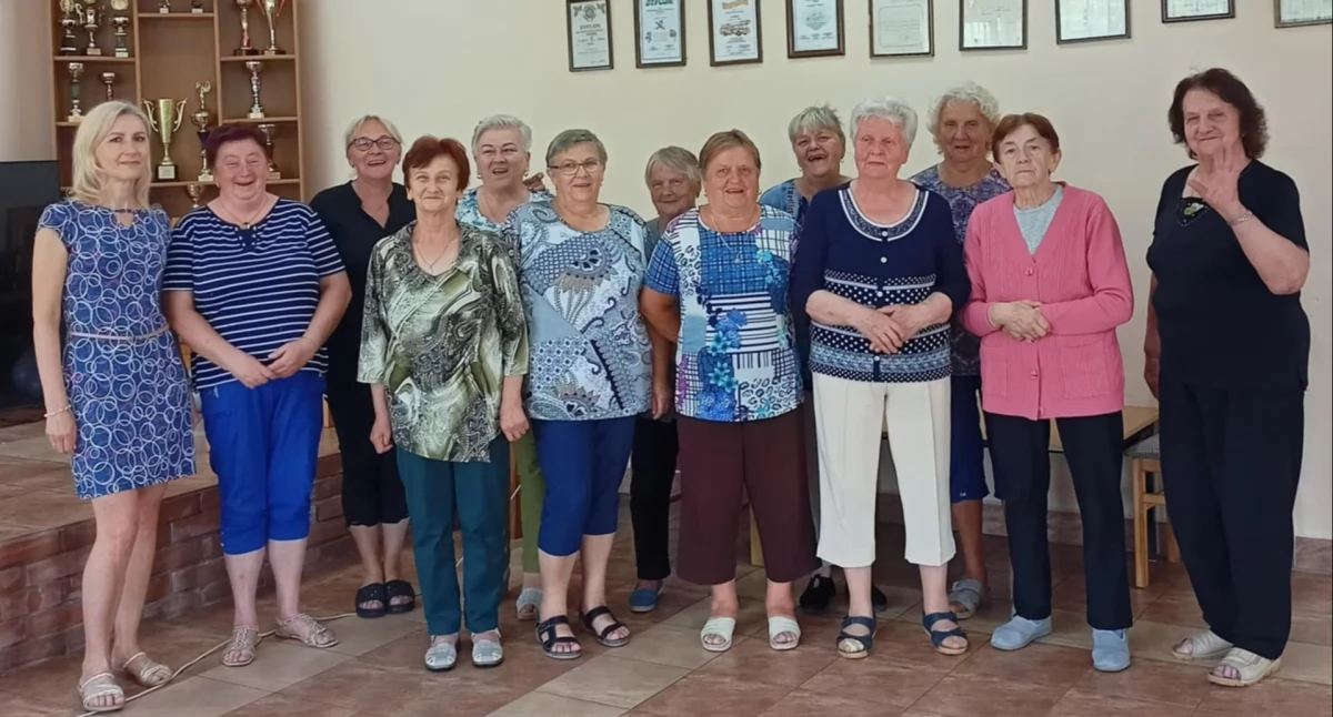 Aktywnie i zdrowo – wyjątkowe zajęcia w Klubie Seniora w Obrębie