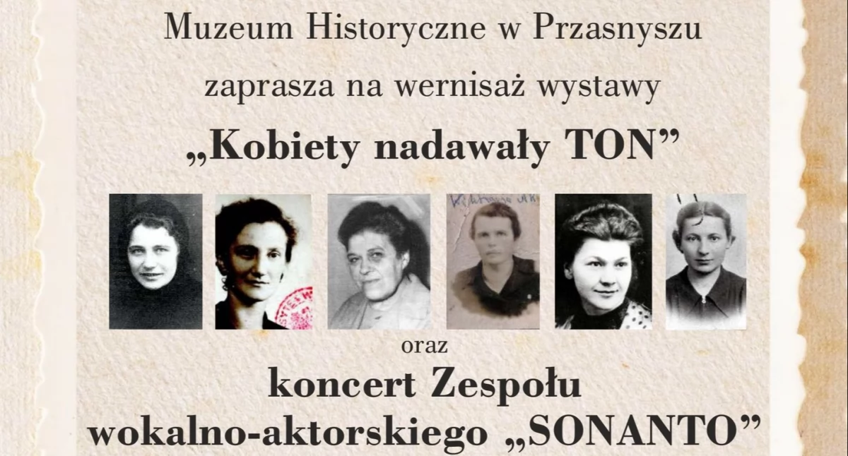 Kobiety nadawały TON – wernisaż i koncert w Muzeum Historycznym w Przasnyszu