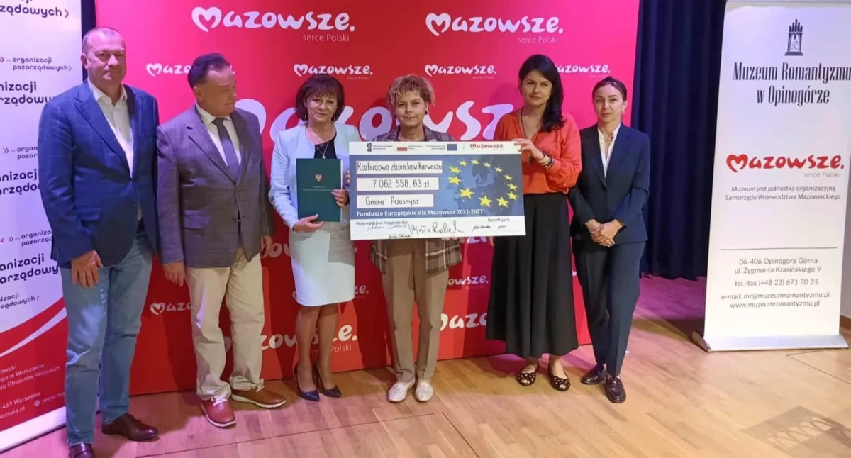 Gmina Przasnysz podpisała umowę na rozbudowę zbiornika w Karwaczu!