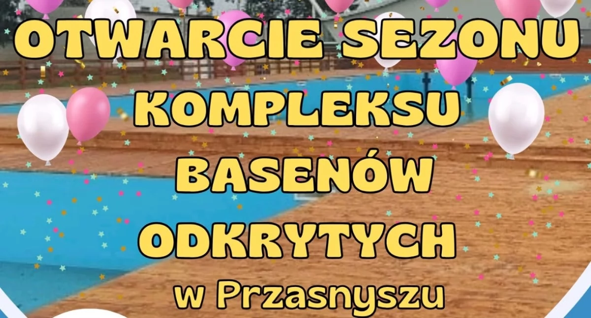 Baseny otwarte w Przasnyszu znów dostępne. Od jutra mieszkańcy wracają do wodnej rekreacji