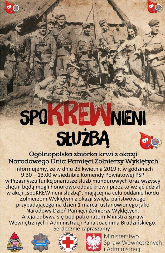 Spokrewnieni Służbą zapraszają do udziału w akcji