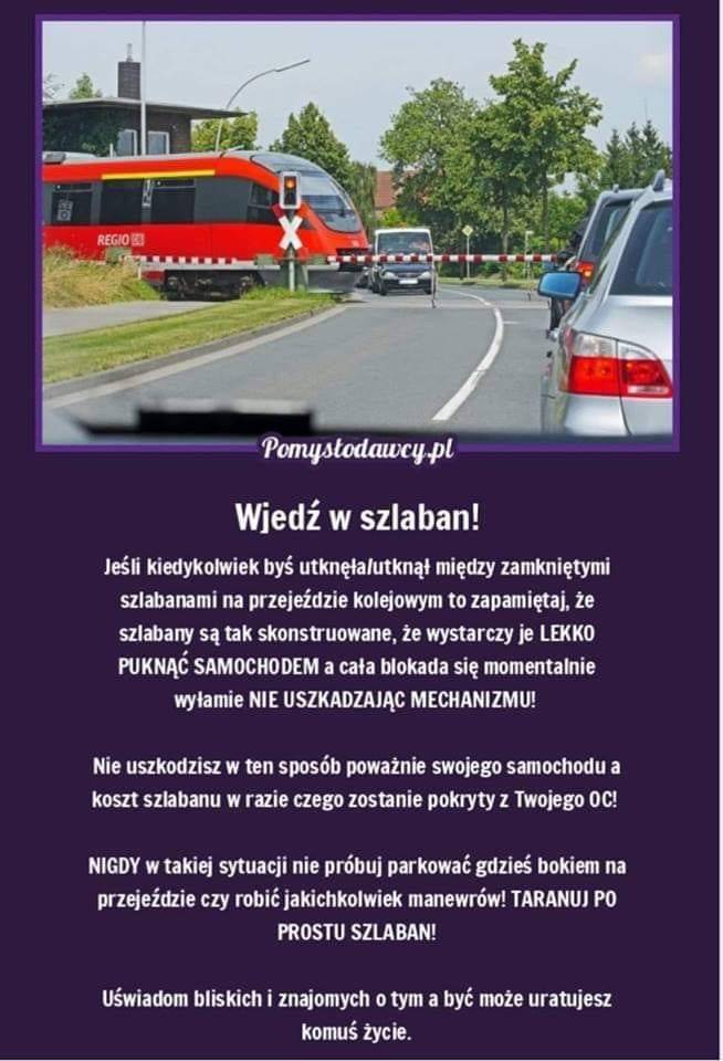 Wjedź w szlaban!