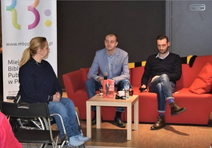 Sebastian Staszewski w MBP - relacja ze spotkania