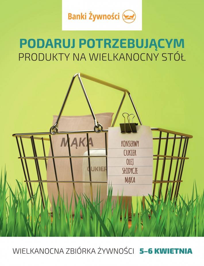 Za tydzień kolejna Wielkanocna Zbiórka Żywności