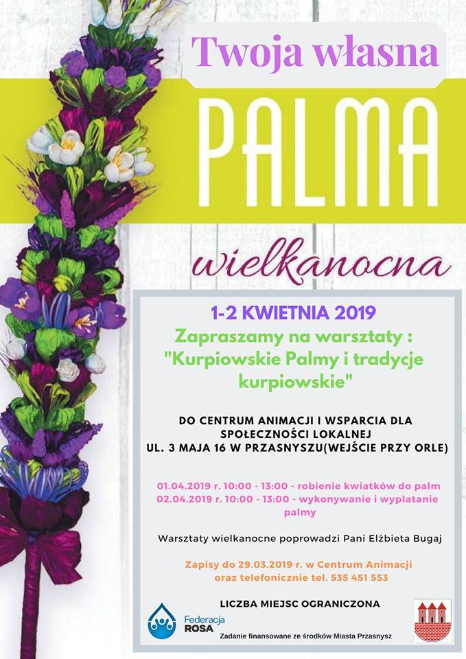 Kurpiowskie Palmy Wielkanocne - przyjdź i zobacz jakie to proste