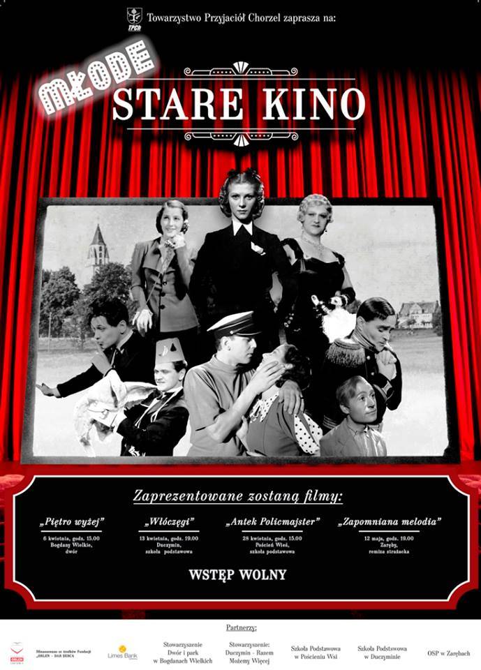Wieczory Filmowe w gminie Chorzele - zaproszenie