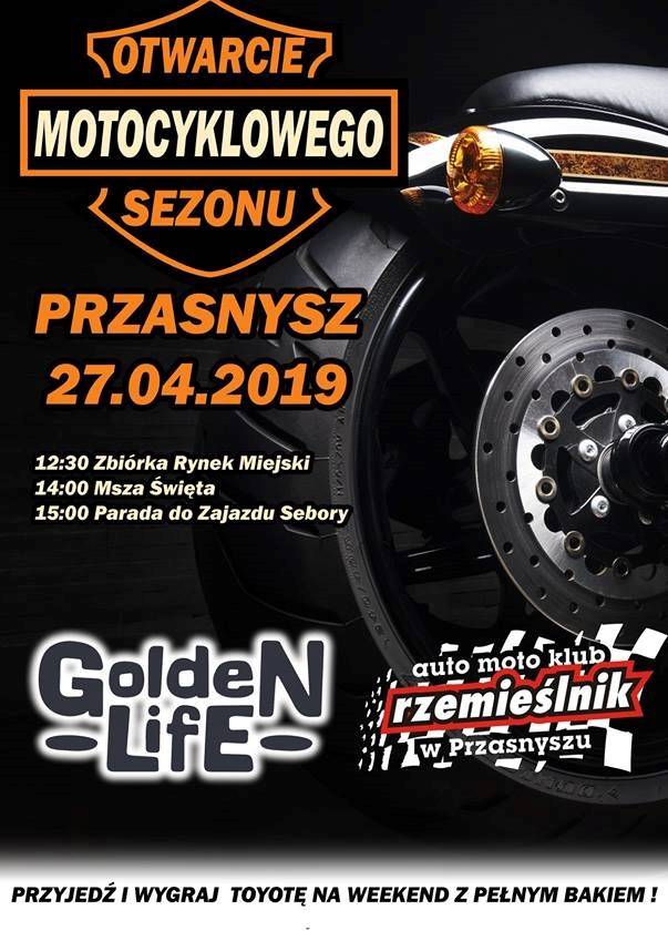 Otwarcie Sezonu Motocyklowego 2019 - zaproszenie
