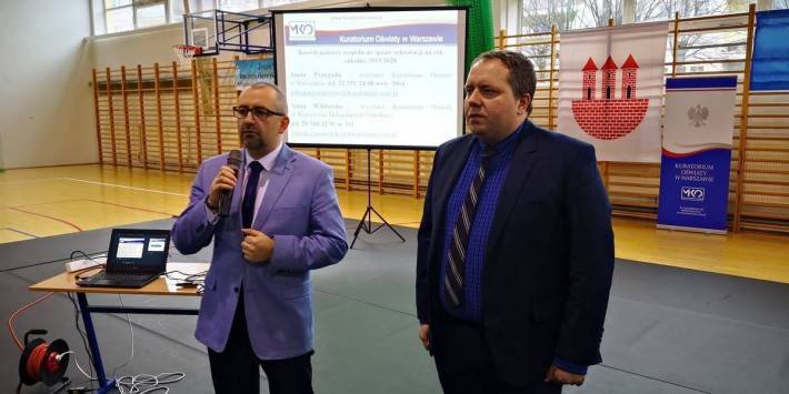 Szkoły powiatowe dobrze przygotowane do tegorocznej rekrutacji - Spotkanie z przedstawicielami Mazowieckiego Kuratorium Oświaty