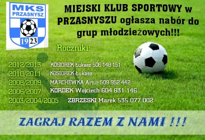 MKS: ZOSTAŃ PIŁKARZEM 