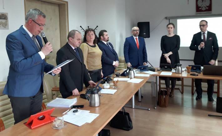 Jarosław Szmulski złożył ślubowanie na radnego Rady Powiatu Przasnyskiego