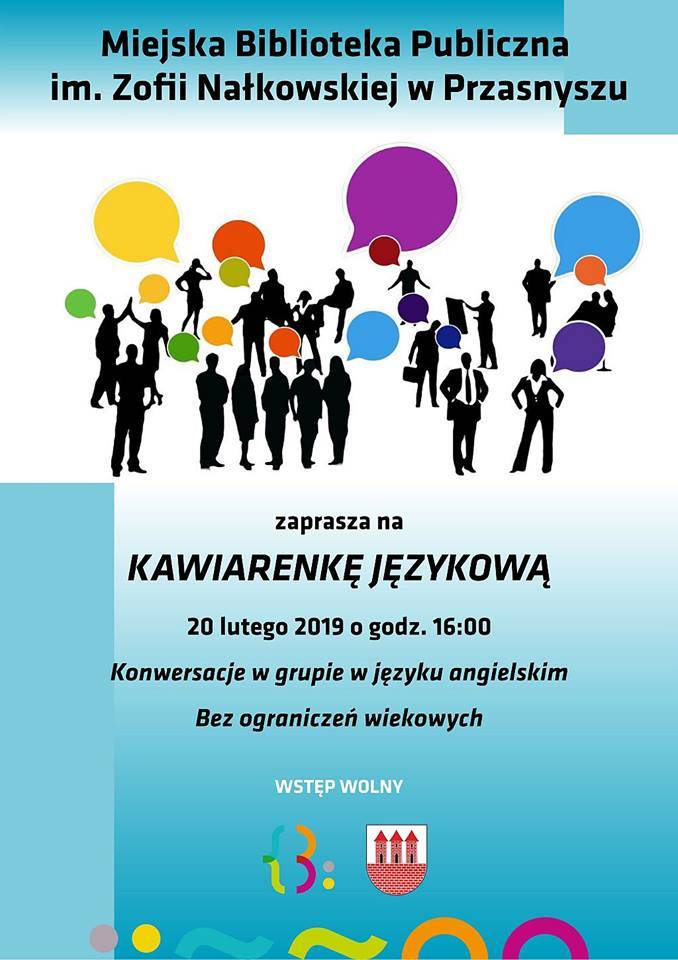 Kawiarenka Językowa - zaproszenie