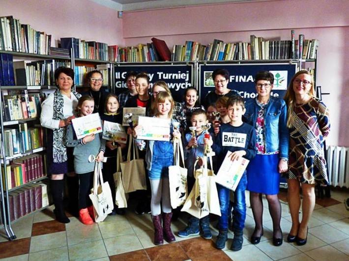 Zwycięzcy Gminnego Turnieju Gier Planszowych w Chorzelach wyłonieni