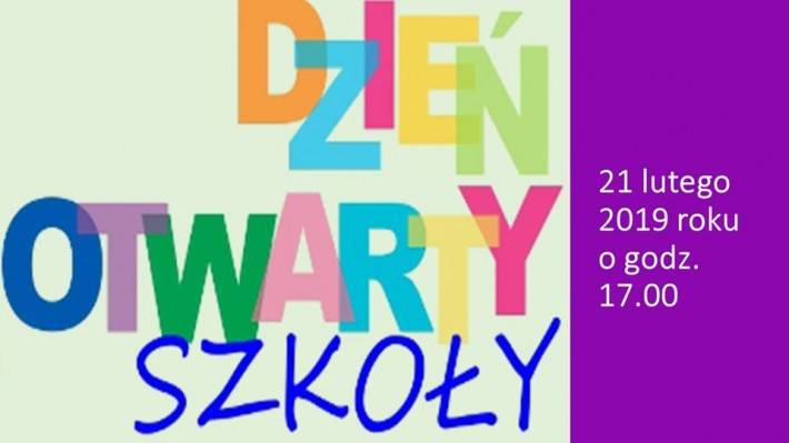 Dzień Otwarty w Jedynce - zaproszenie