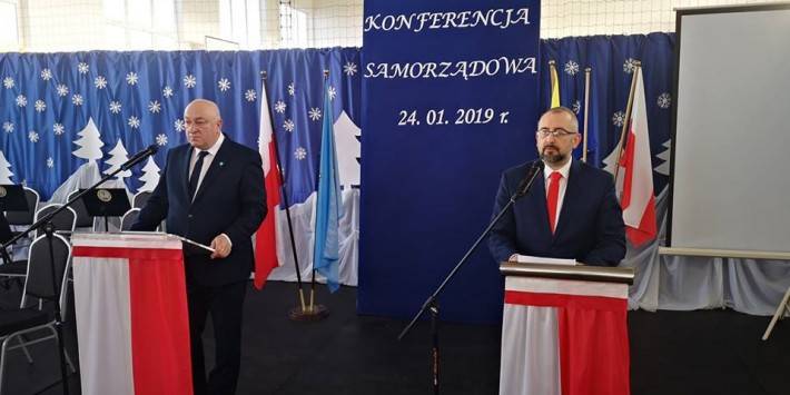 Powiatowo – gminna konferencja samorządowa w Krzynowłodze Małej (FOTO+VIDEO)