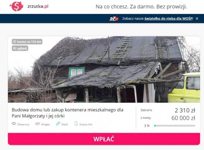Ruszyła zbiórka funduszy dla Pani Małgorzaty i jej córki