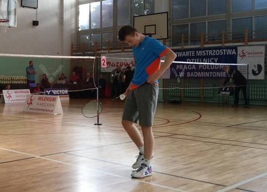 Adam Krukowski, jednorożecki zawodnik badmintona, zajmuje 45. miejsce w rankingu Polski