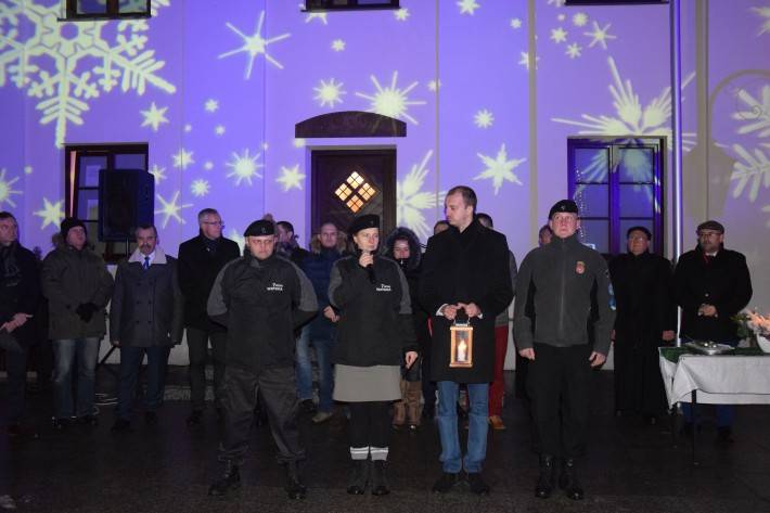 Spotkanie wigilijne z mieszkańcami Przasnysza