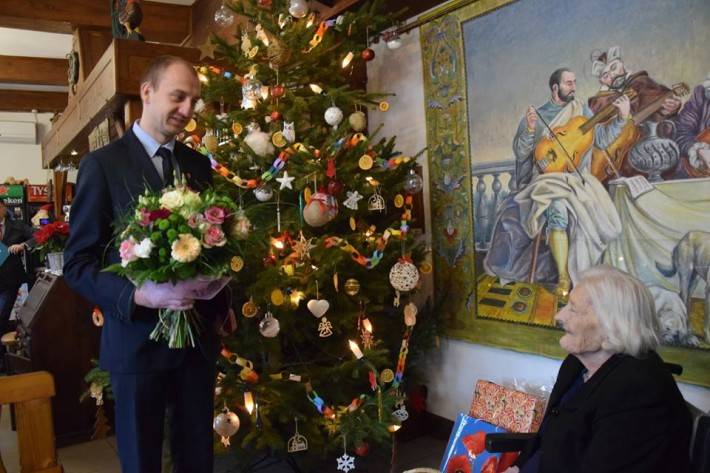 Jubileusz setnych urodzin Pani Czesławy Marchewka