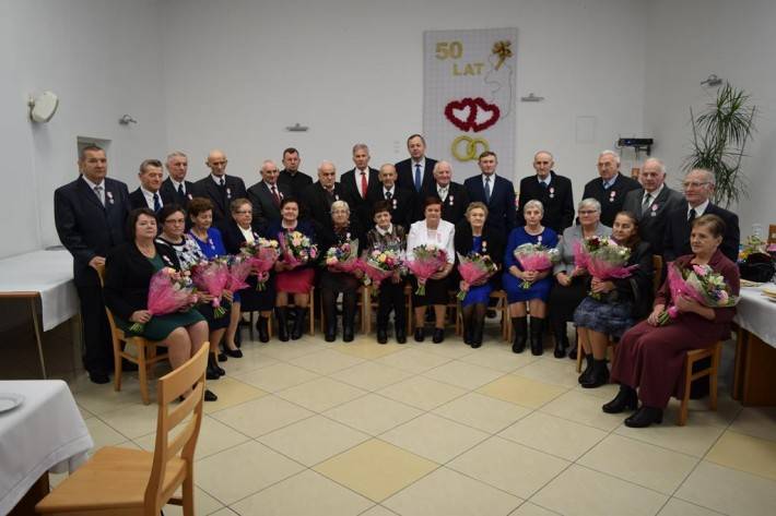 Uroczystość Złotych Godów w gminie Czernice Borowe