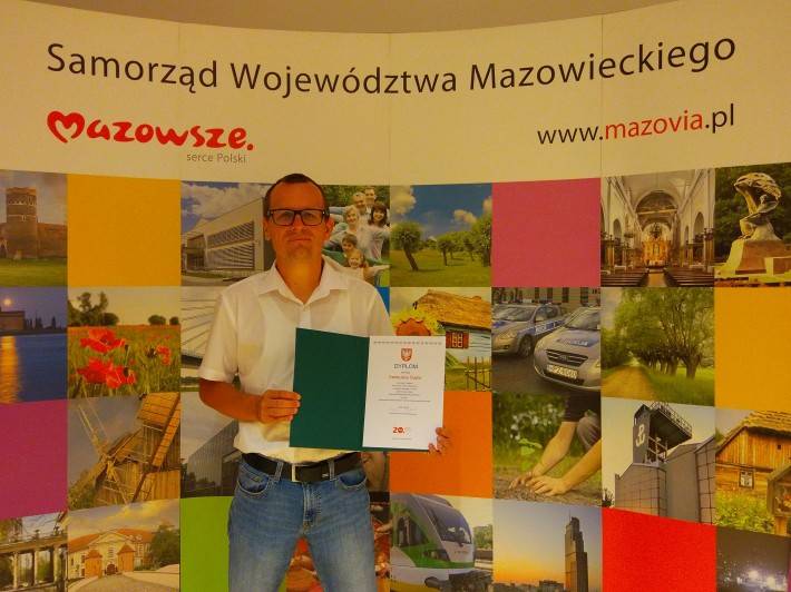 Ireneusz Gajek, nauczyciel z Krasnego - najlepszym Edukreatorem na Mazowszu