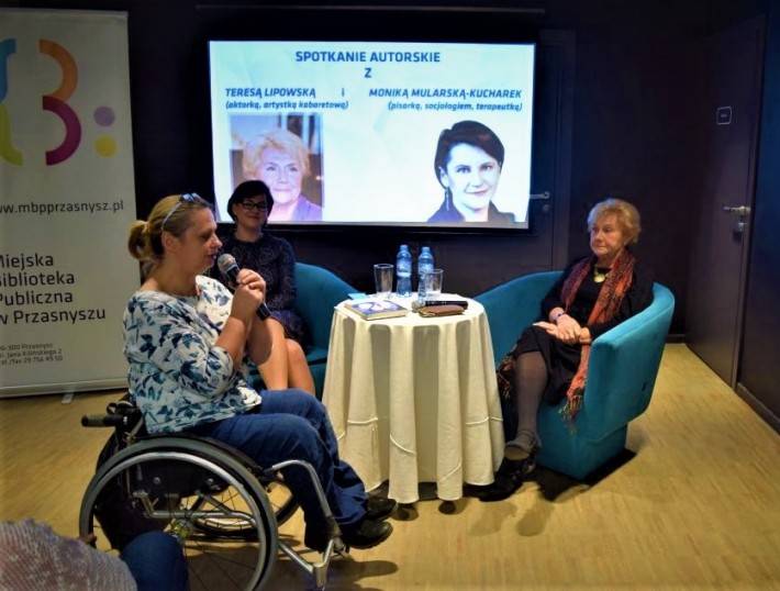 Spotkanie autorskie z Teresą Lipowską - relacja MBP