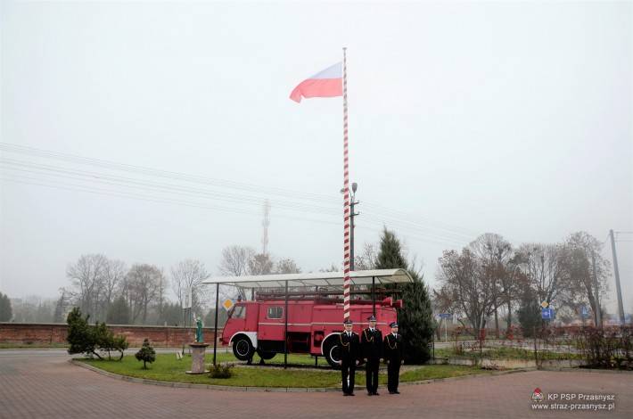 KP PSP: Obchody 100-lecia odzyskania przez Polskę Niepodległości w Przasnyszu i Chorzelach