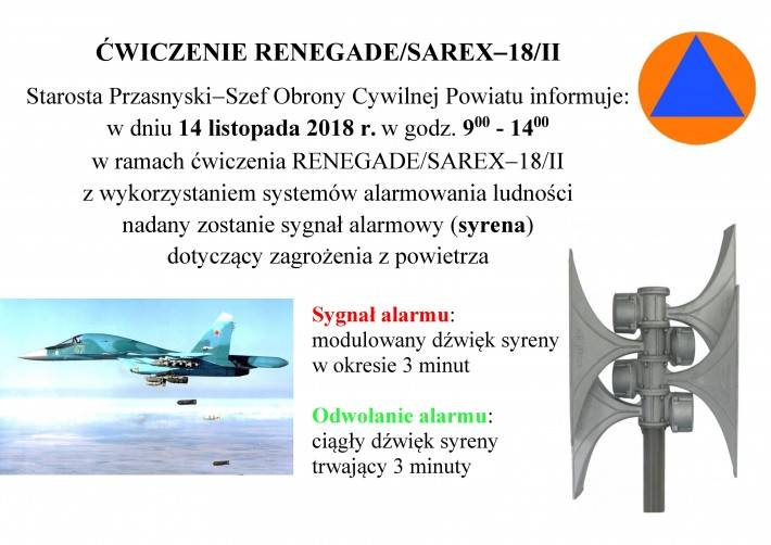 Ćwiczenie RENEGADE/SAREX