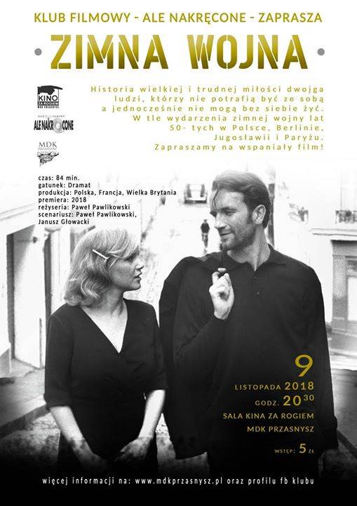 Klub Filmowy zaprasza