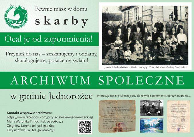 Archiwum społeczne w Jednorożcu