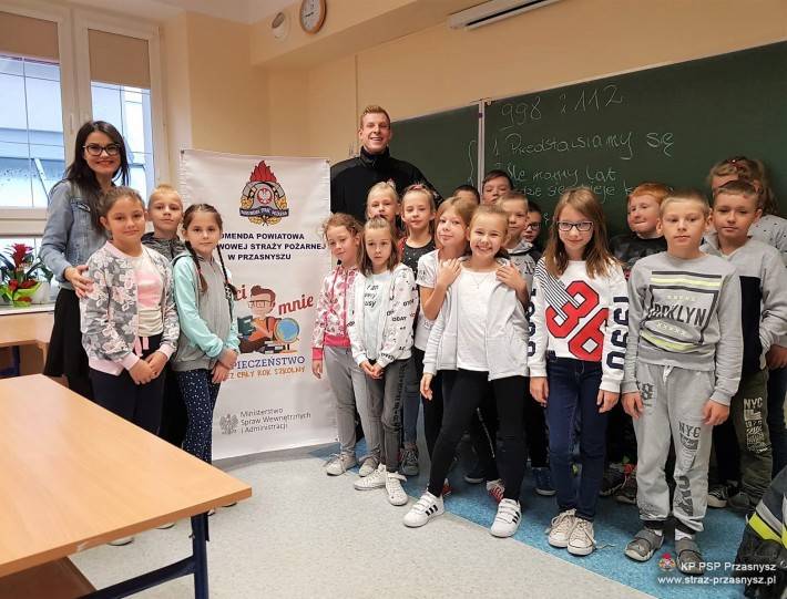 „Kręci mnie bezpieczeństwo...” w Zespole Placówek Oświatowych w Jednorożcu