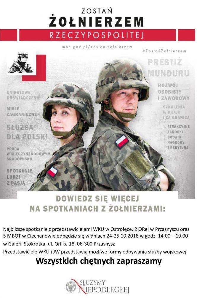 Informacja o służbie przygotowawczej w wojsku