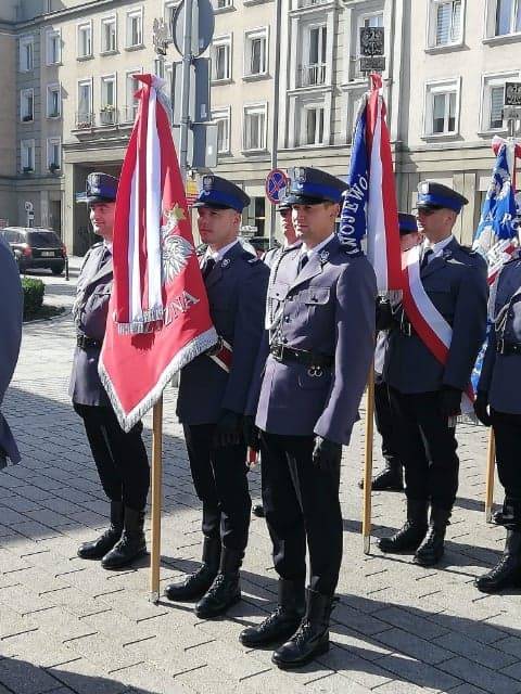 Pielgrzymka przasnyskich policjantów na Jasną Górę