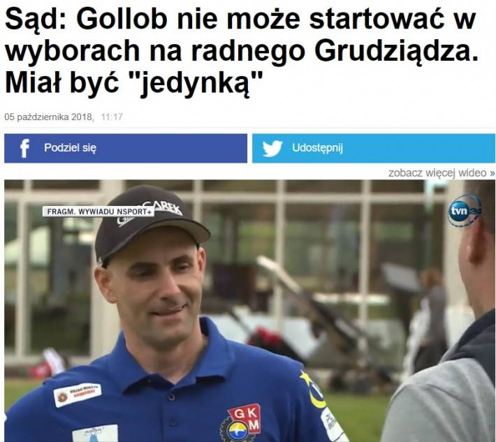 Czy Wicestarosta Powiatu Przasnyskiego Jarosław Tybuchowski podzieli los Tomasza Golloba i zostanie skreślony z listy kandydatów startujących w wyborach?